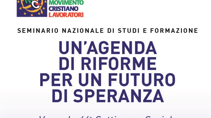 MCL a Senigallia per preparare la 46^ Settimana Sociale dei Cattolici Italiani
